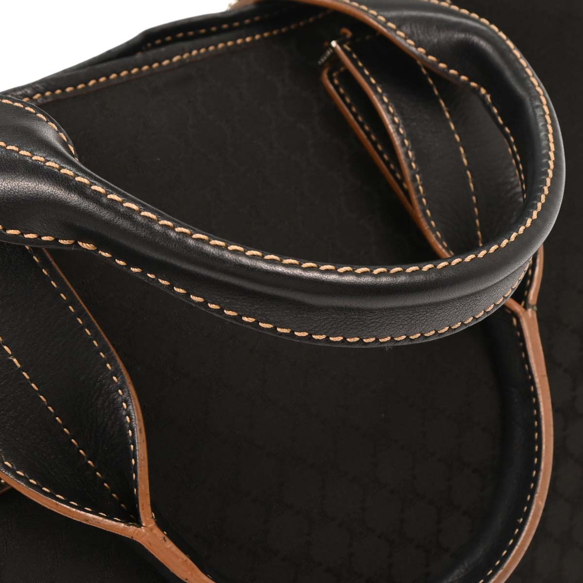 Celine Black Macadam Tote Bag