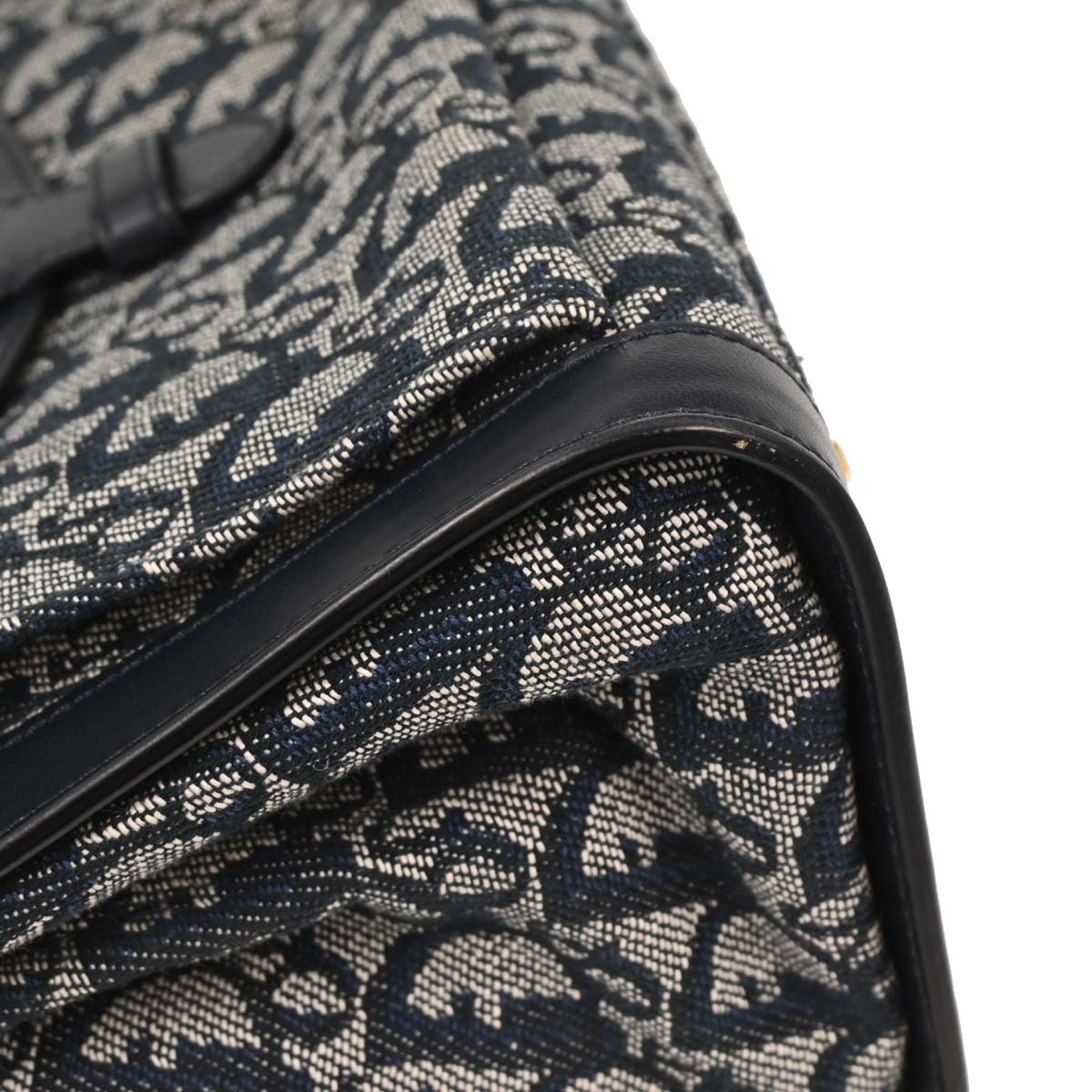 Christian Dior Navy Trotter Handbag
