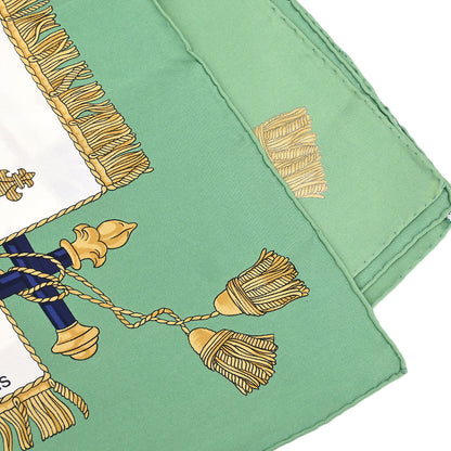 Hermes Scarf Carre 90 Vue du Carrosse de la Galère la Réale Small Good
