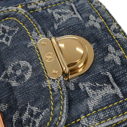 Louis Vuitton Blue Monogram Denim Baggy PM Shoulder Bag M95049