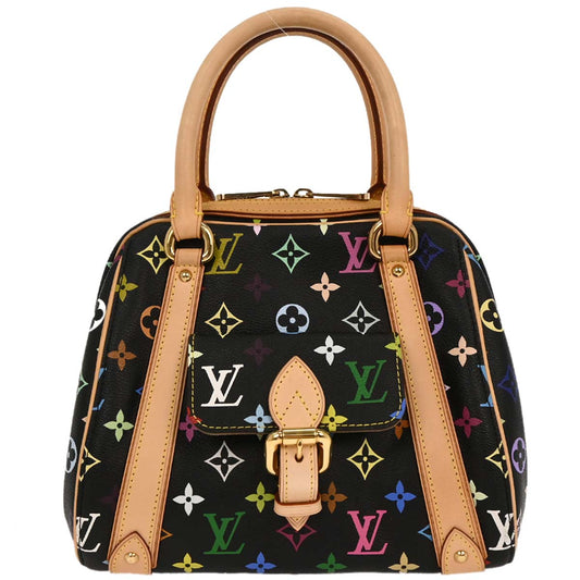 Louis Vuitton Black Monogram Multicolor Priscilla Handbag M40097