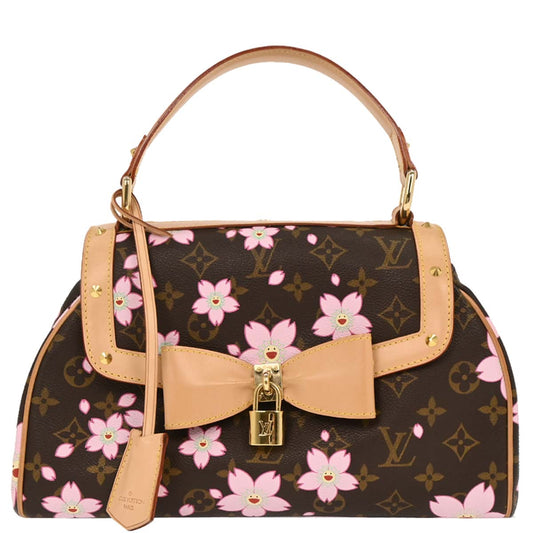 Louis Vuitton Monogram Cherry Blossom Sac Retro PM Handbag M92012