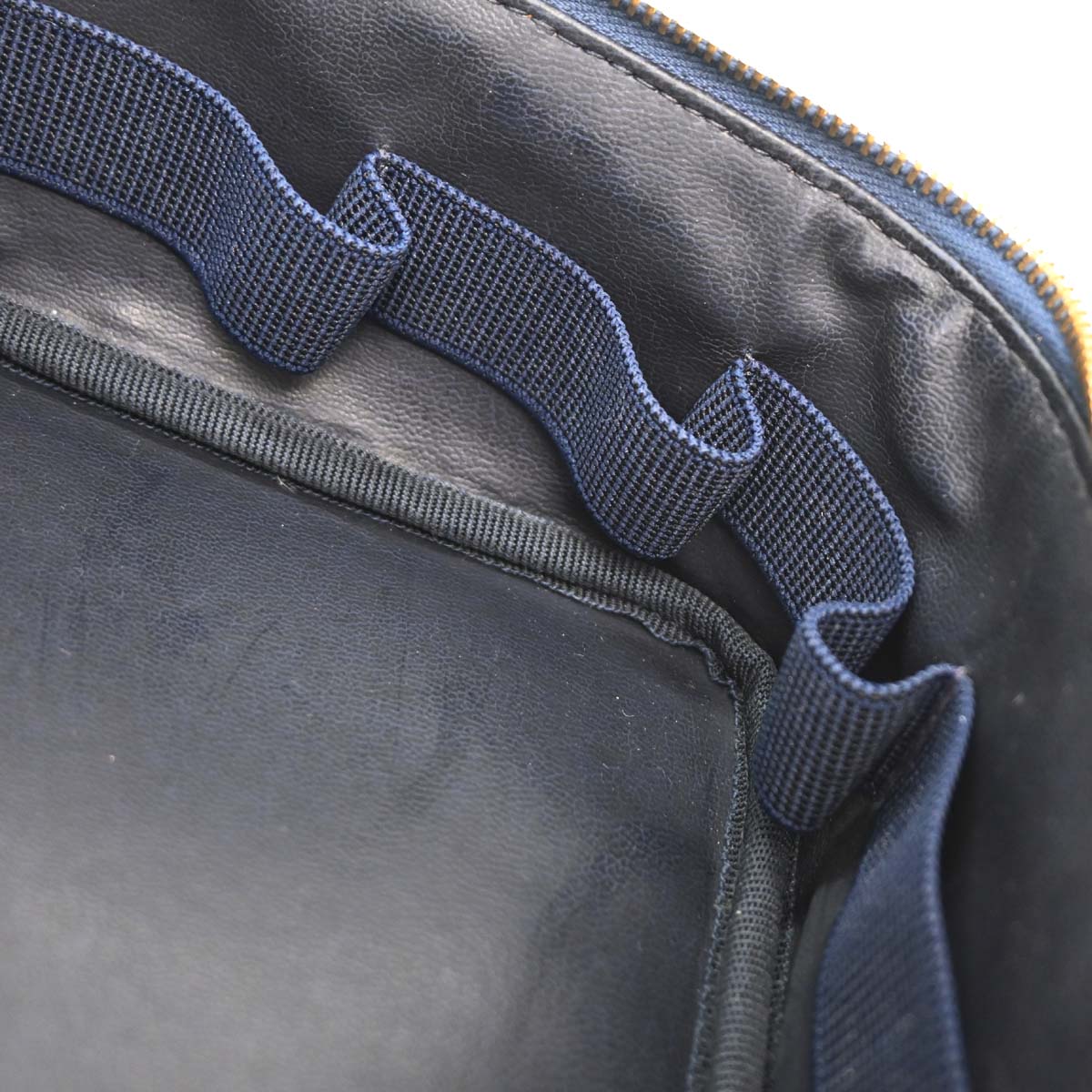 Chanel 1996-1997 Blue Denim Vanity Handbag