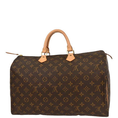Louis Vuitton Monogram Speedy 40 Duffle Handbag M41522