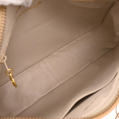 Chanel 1991-1994 Beige Caviar Camera Bag Small