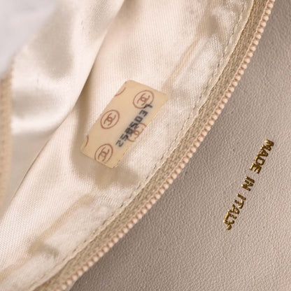 Chanel 1991-1994 Beige Caviar Camera Bag Small