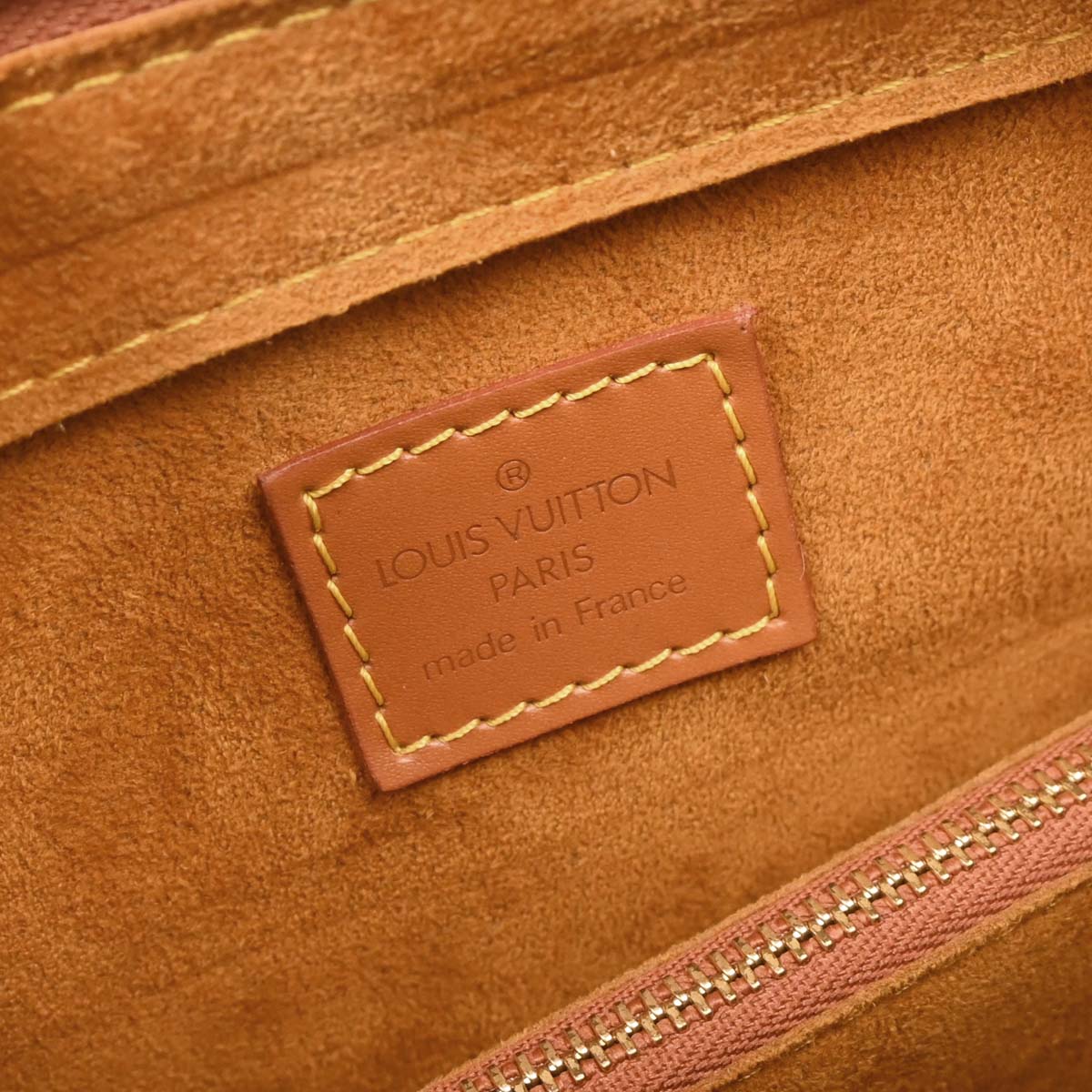 Louis Vuitton Brown Epi Pont Neuf Handbag M52058