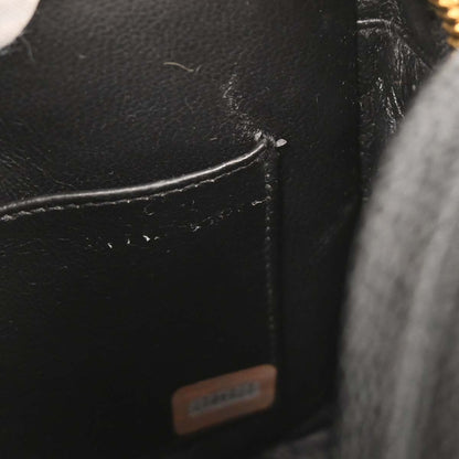 Chanel 1991-1994 Black Caviar Camera Bag Mini
