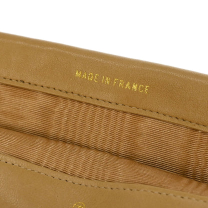 Chanel Beige Caviar Wallet