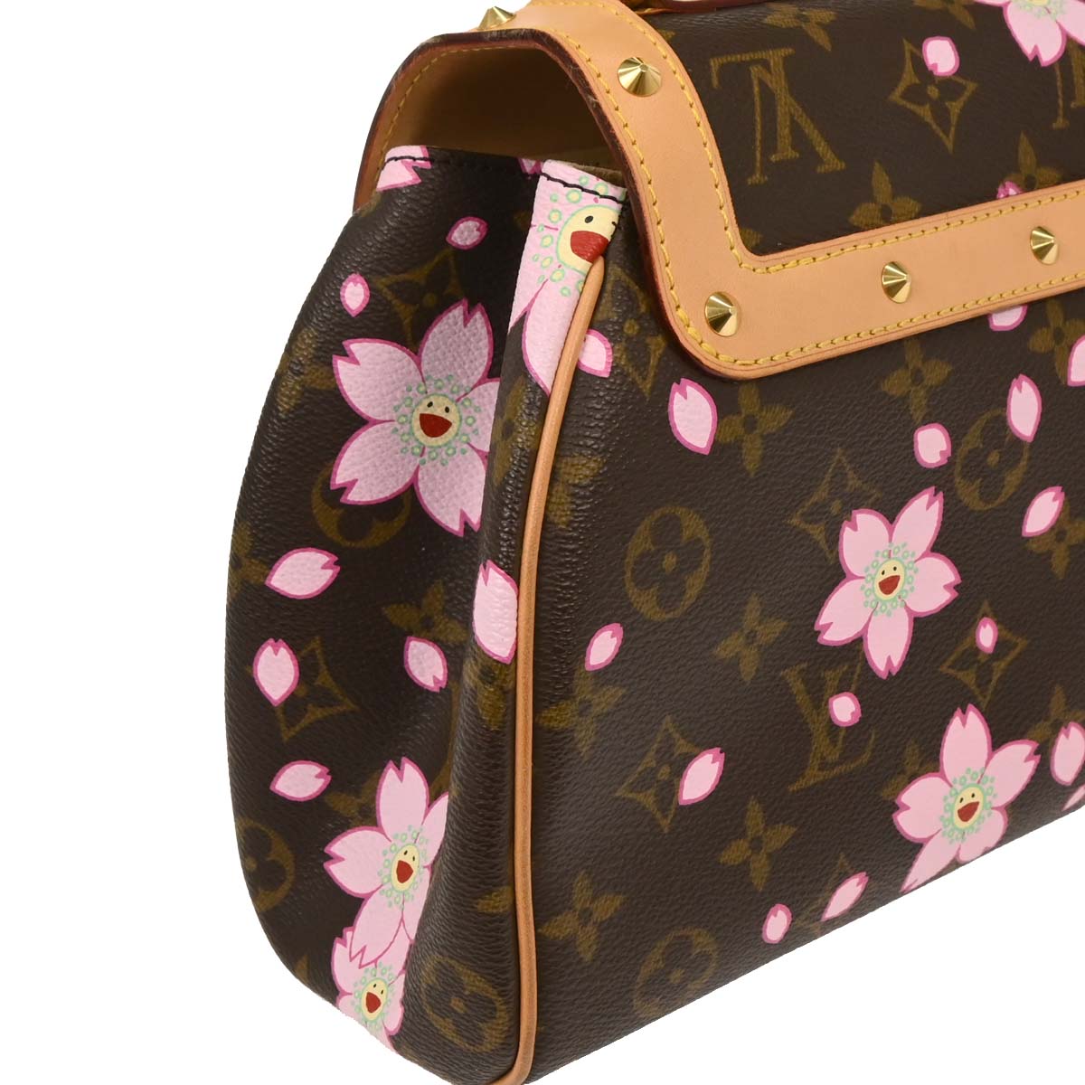 Louis Vuitton Monogram Cherry Blossom Sac Retro PM Handbag M92012