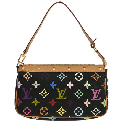 Louis Vuitton Black Multicolor Pochette Accessoires M92648