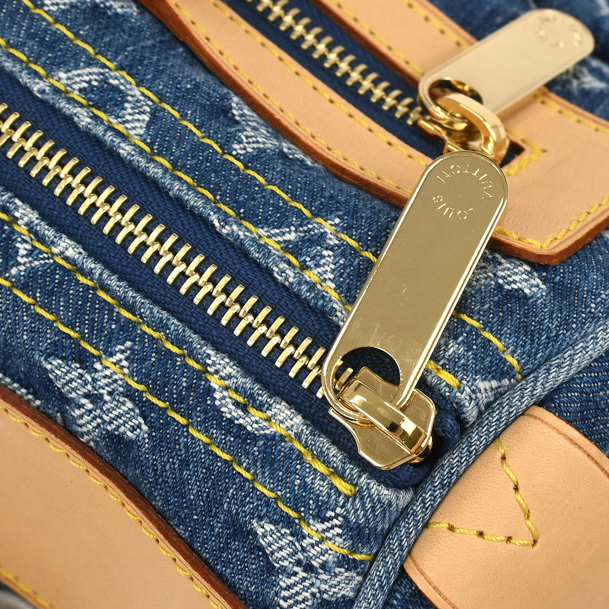 Louis Vuitton Blue Monogram Denim Neo Speedy Handbag M95019