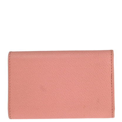 Chanel 2003-2004 Pink Calfskin Key Case Small Good