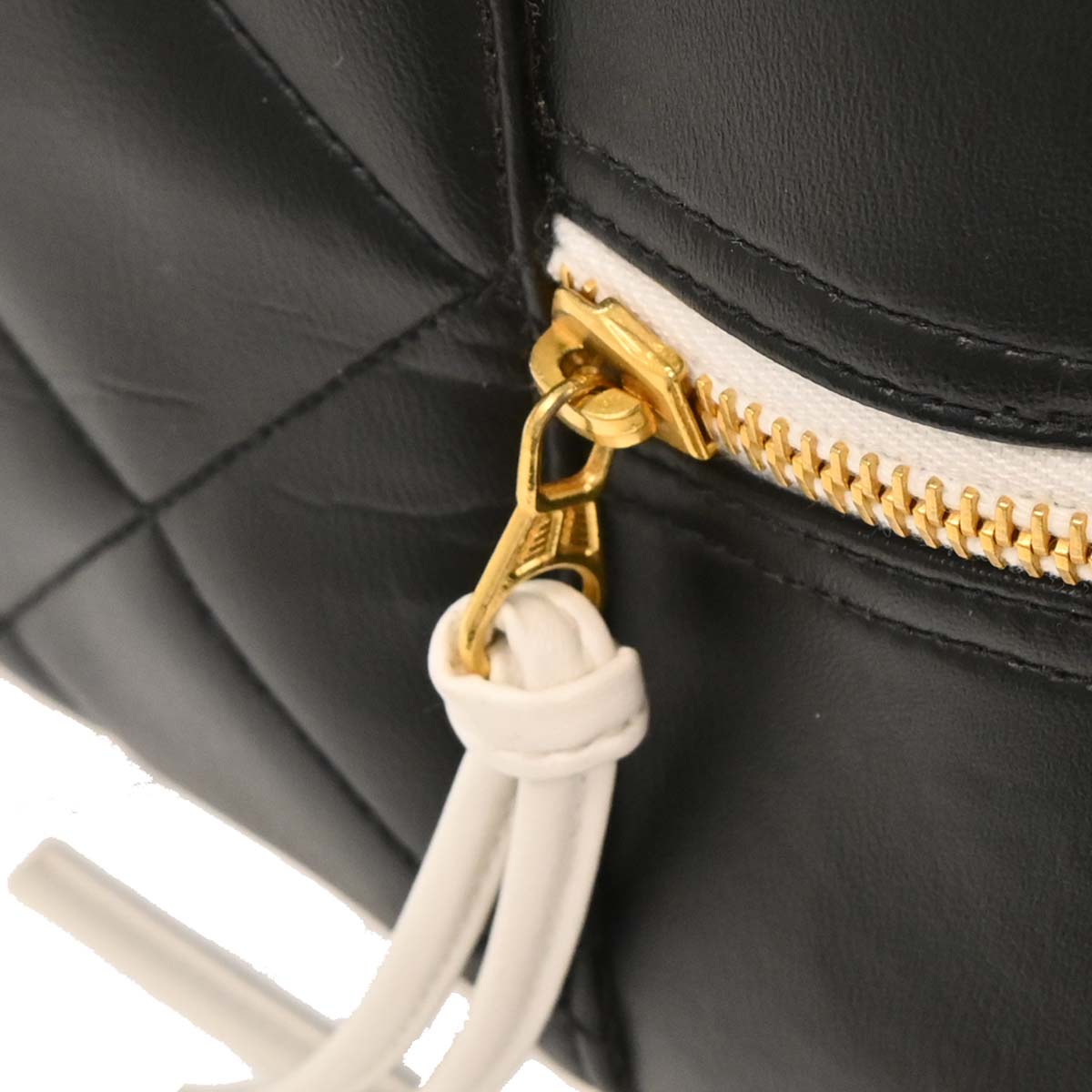 Chanel 1994-1996 Black Calfskin Travel Bowling Bag