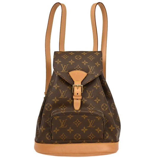 Louis Vuitton Monogram Montsouris MM Backpack M51136