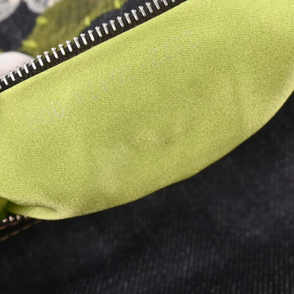 Fendi Navy Denim Baguette Handbag
