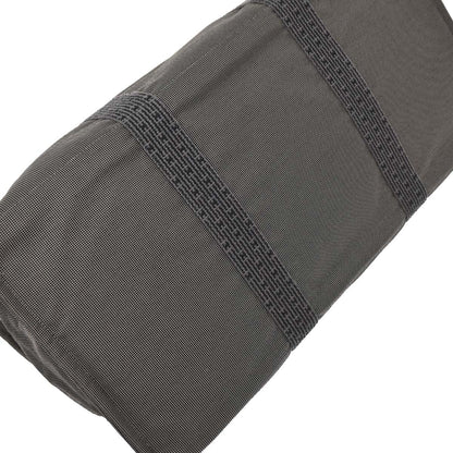 Hermes Gray Canvas Herline Tote TGM Handbag
