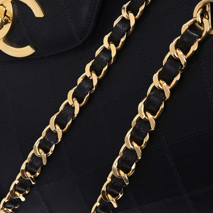 Chanel Black Lambskin Bicolore Supermodel Shoulder Bag