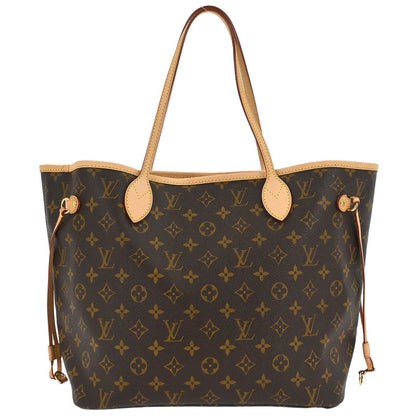 Louis Vuitton Monogram Neverfull MM Shoulder Tote Bag M40156