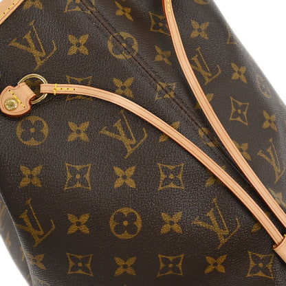 Louis Vuitton Monogram Neverfull MM Shoulder Tote Bag M40156