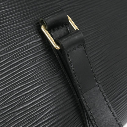 Louis Vuitton Black Epi Soufflot Handbag M52862
