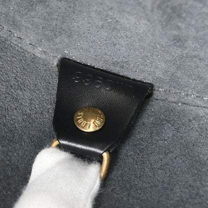 Louis Vuitton Black Epi Soufflot Handbag M52862