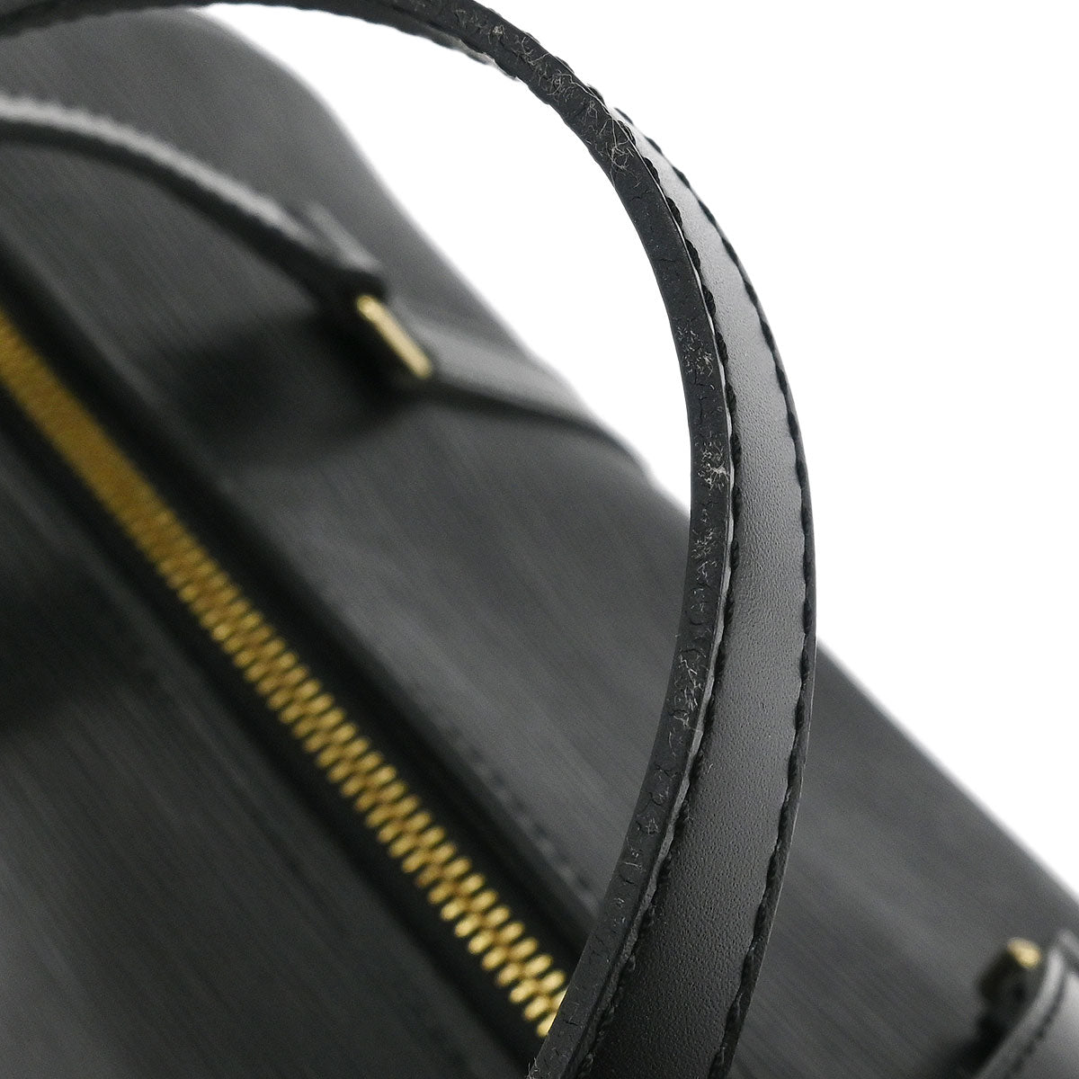 Louis Vuitton Black Epi Soufflot Handbag M52862