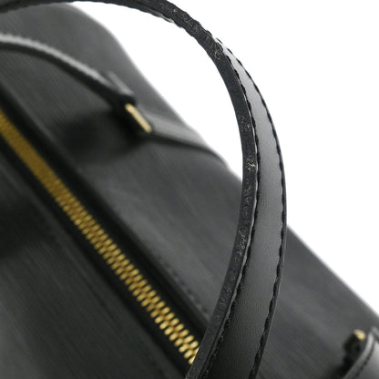 Louis Vuitton Black Epi Soufflot Handbag M52862