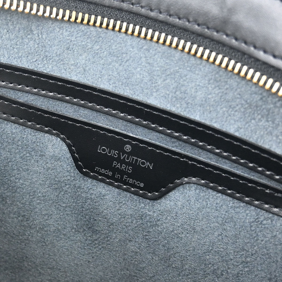 Louis Vuitton Black Epi Saint Jacques Poignee Long Tote Bag M52332