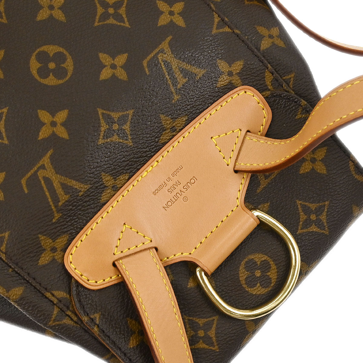 Louis Vuitton Monogram Montsouris MM Backpack M51136