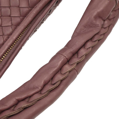 Bottega Veneta Purple Intrecciato Hobo Handbag