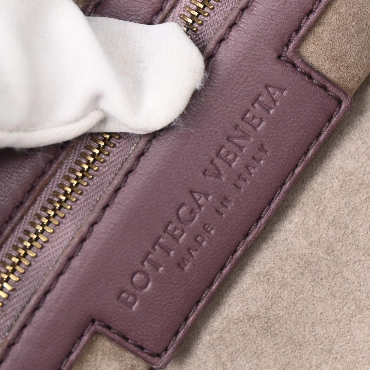 Bottega Veneta Purple Intrecciato Hobo Handbag
