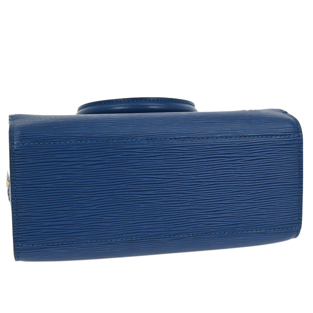Louis Vuitton Blue Epi Pont Neuf Handbag M52055