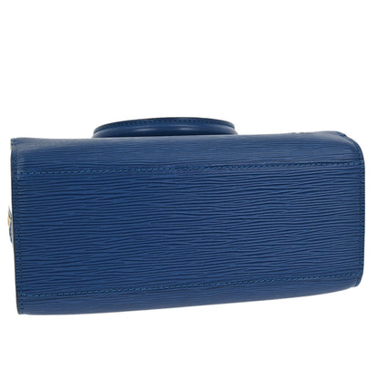 Louis Vuitton Blue Epi Pont Neuf Handbag M52055