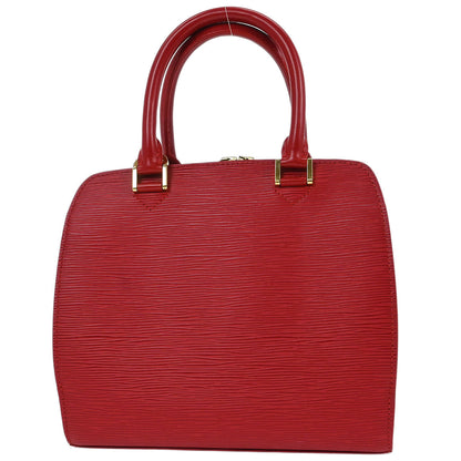 Louis Vuitton Red Epi Pont Neuf Handbag M52057