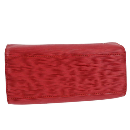 Louis Vuitton Red Epi Pont Neuf Handbag M52057