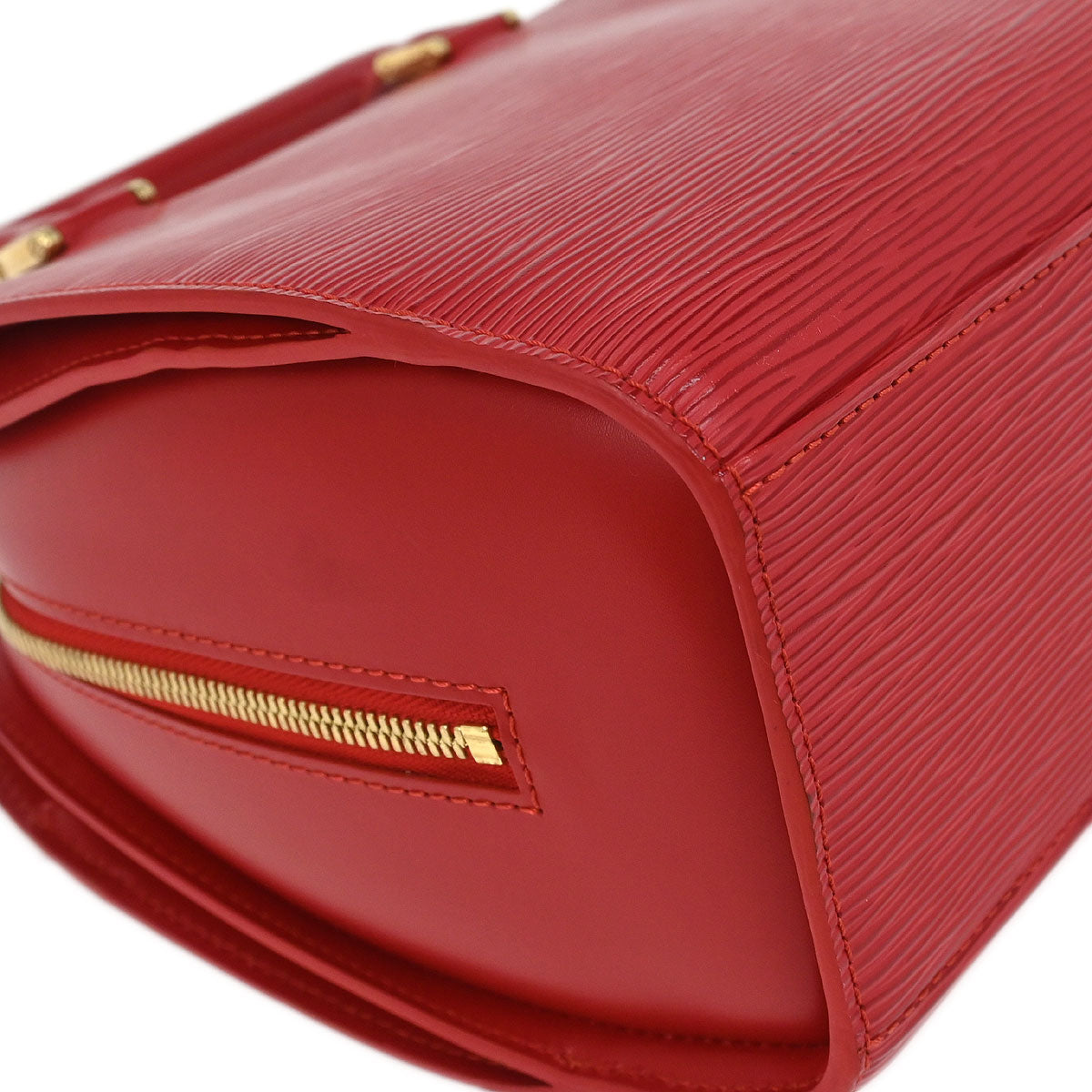 Louis Vuitton Red Epi Pont Neuf Handbag M52057