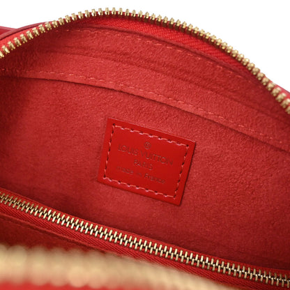 Louis Vuitton Red Epi Pont Neuf Handbag M52057
