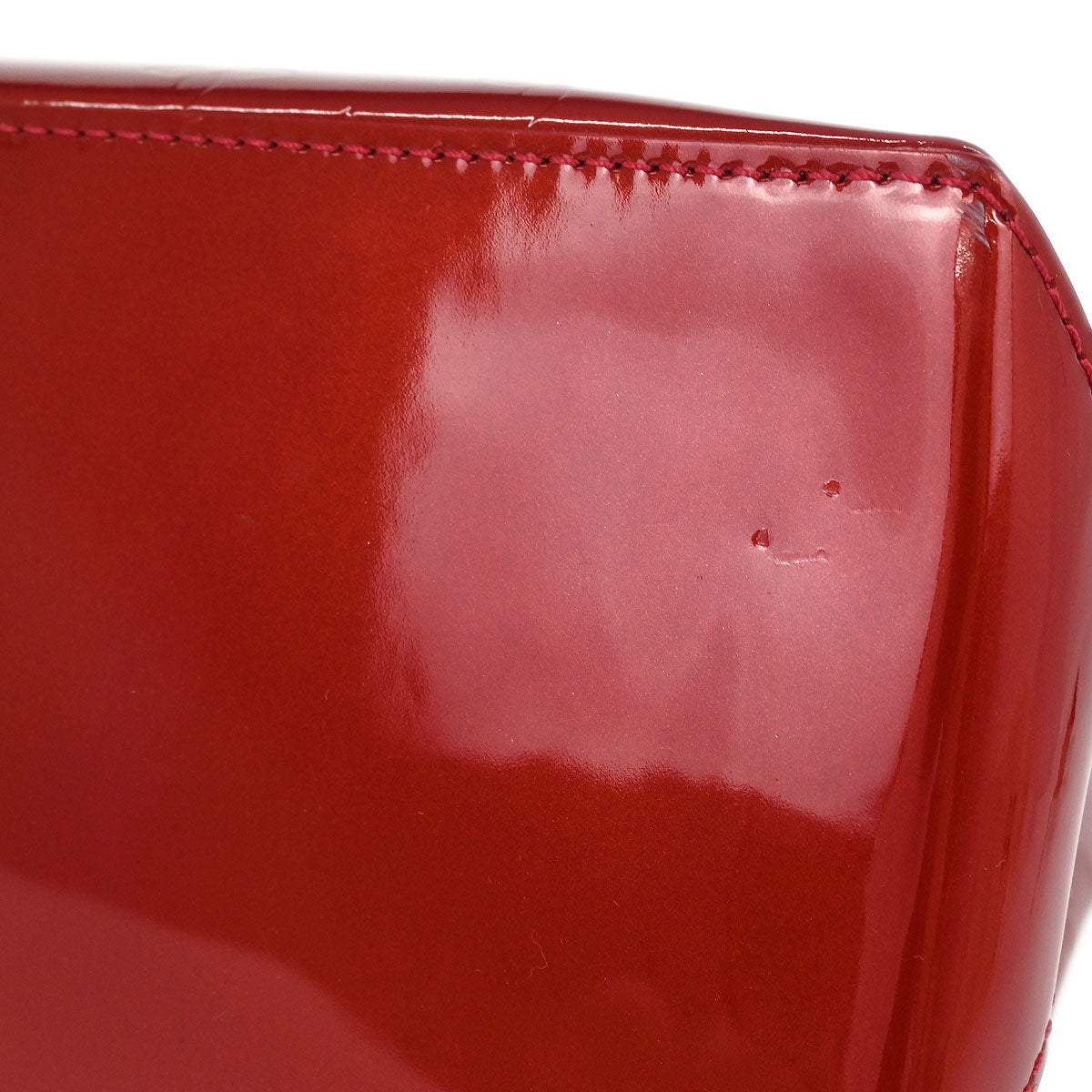 Louis Vuitton Red Monogram Vernis Wilshire PM Tote Bag M93642