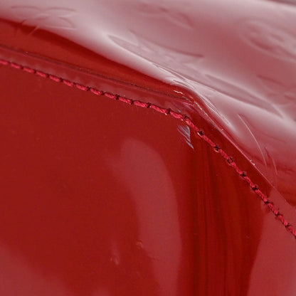 Louis Vuitton Red Monogram Vernis Wilshire PM Tote Bag M93642