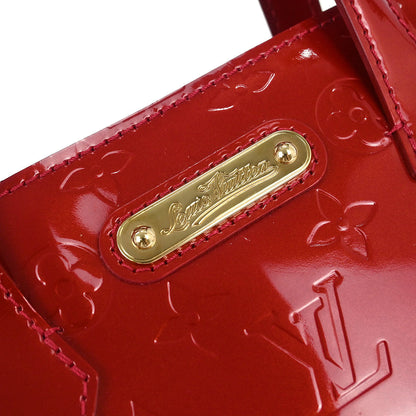 Louis Vuitton Red Monogram Vernis Wilshire PM Tote Bag M93642