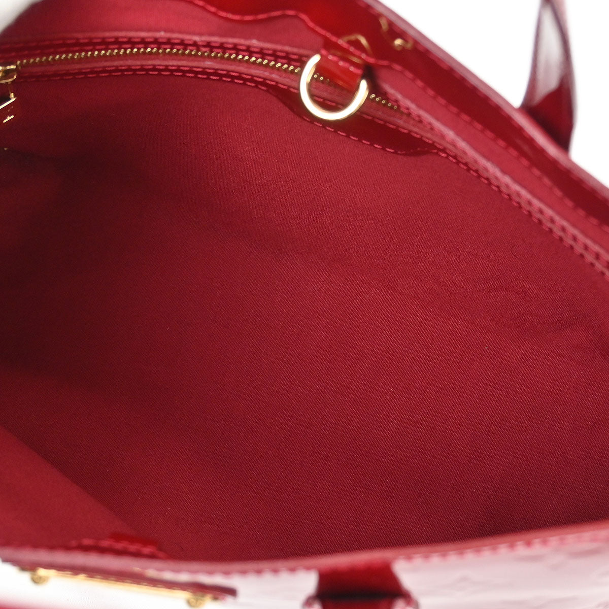 Louis Vuitton Red Monogram Vernis Wilshire PM Tote Bag M93642