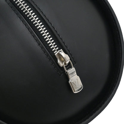Louis Vuitton Black Epi Soufflot Handbag M52222
