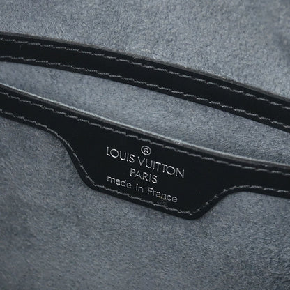 Louis Vuitton Black Epi Soufflot Handbag M52222