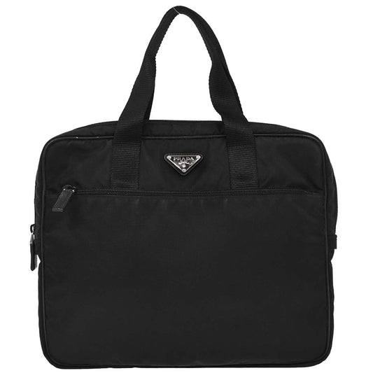 Prada Black Nylon Handbag