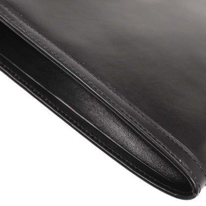 Hermes Black Box Calf Jige PM Clutch Bag