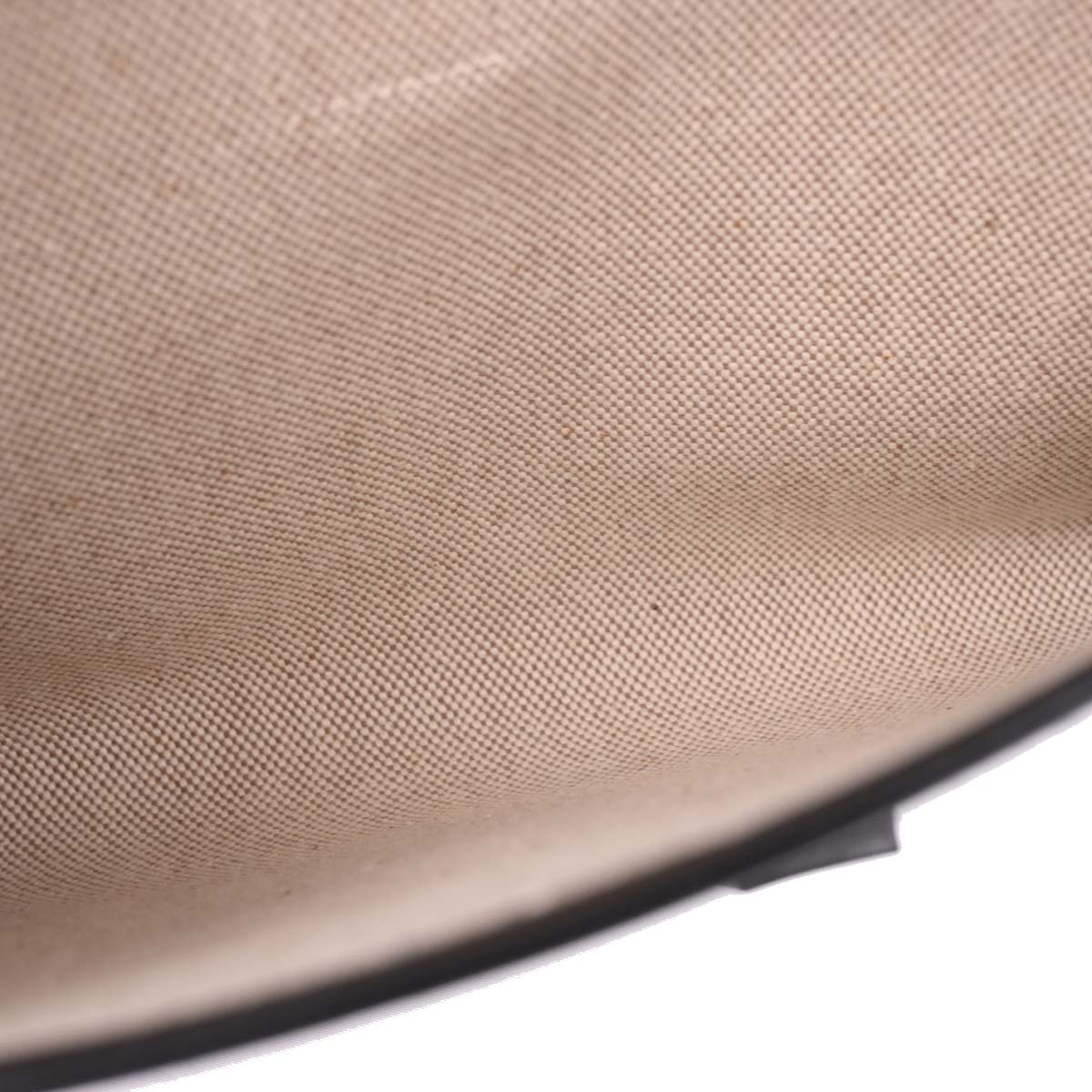 Hermes Black Box Calf Jige PM Clutch Bag