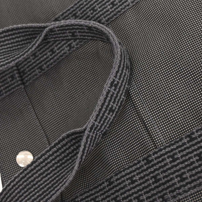Hermes Gray Canvas Herline Tote GM Handbag