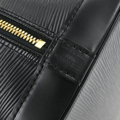 Louis Vuitton Black Epi Alma Handbag M52142
