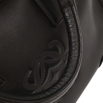 Loewe Black Leather Amazona 28 Handbag